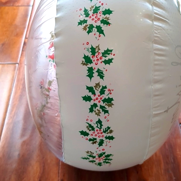 NWT Nasco vinyl inflatable snowball with a Snowman inside - Picture 5 of 16